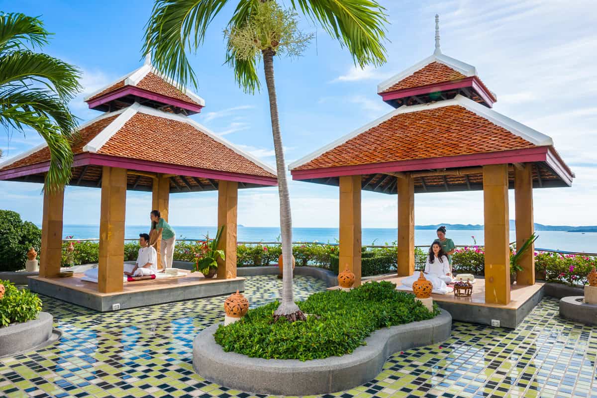 in-house spa with ocean views at our pattaya resort